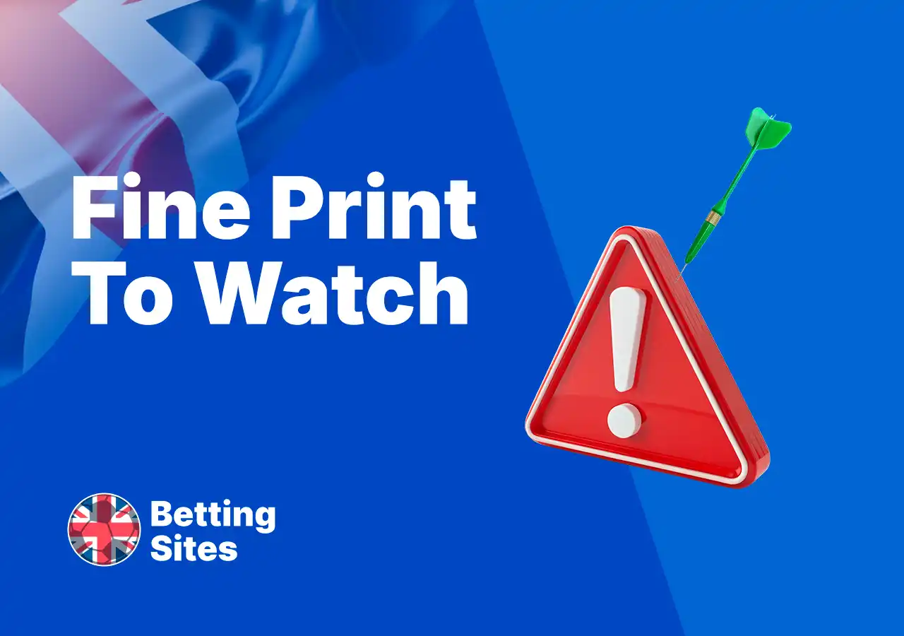 Fine print to watch when betting on darts online